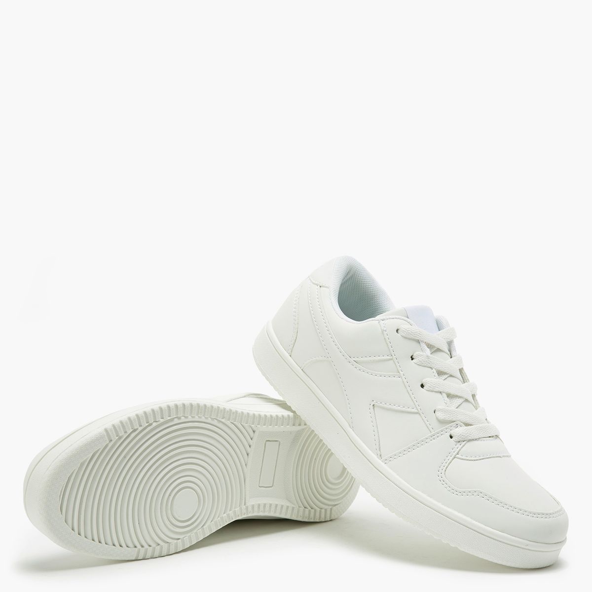 DIADORA - Zapatilla Escolar Unisex Blanca