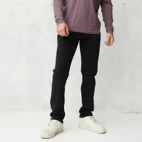 BEARCLIFF - Jeans Skinny Algodón Hombre Estilo Urbano