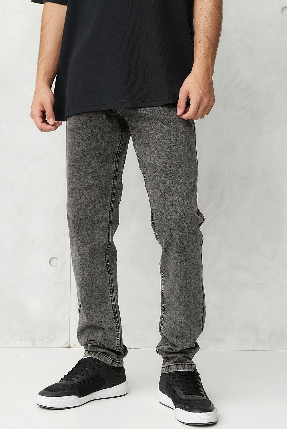BEARCLIFF - Jeans Skinny Bearcliff Algodón Hombre Estilo Urbano