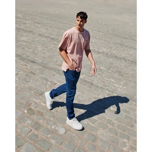 BEARCLIFF - Jeans Skinny Algodón Hombre Estilo Urbano