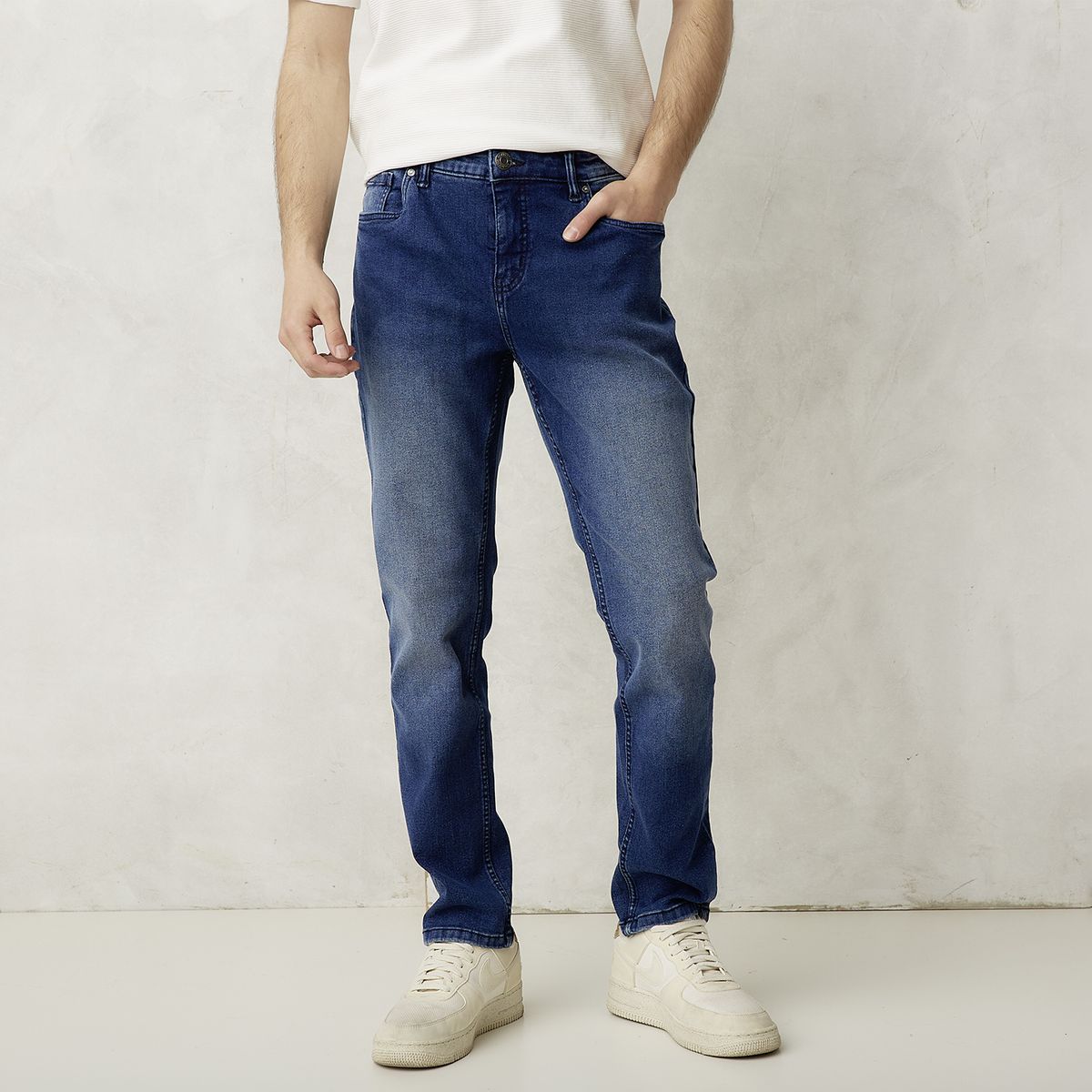 BEARCLIFF - Jeans Skinny Bearcliff Algodón Hombre Estilo Urbano