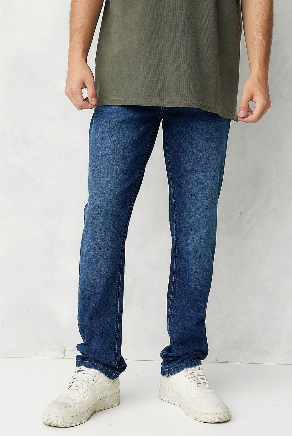 BEARCLIFF - Jeans Skinny Bearcliff Algodón Hombre Estilo Urbano