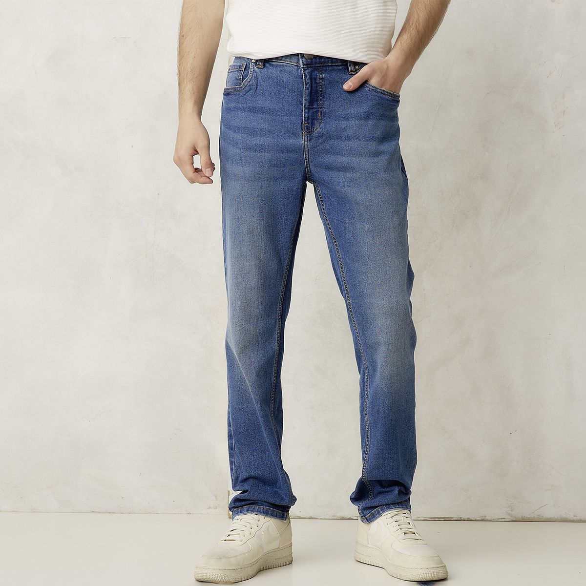 BEARCLIFF - Jeans Skinny Bearcliff Algodón Hombre Estilo Urbano