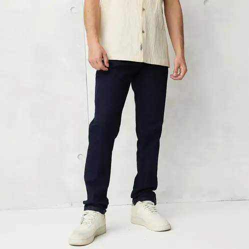 BEARCLIFF - Jeans Skinny Algodón Hombre Estilo Urbano