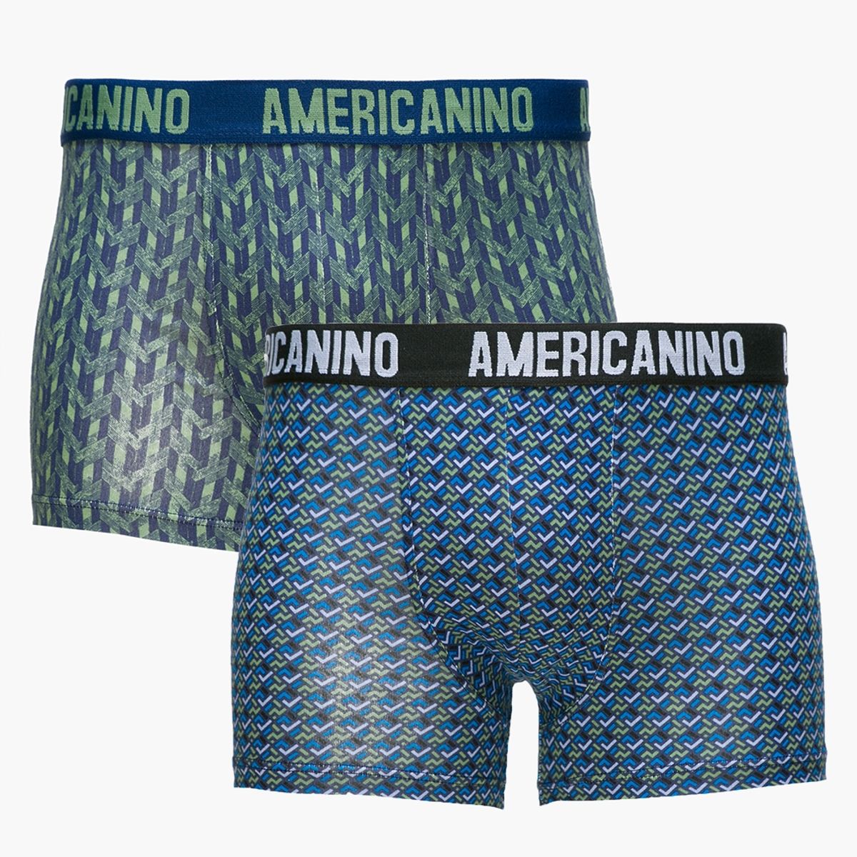 AMERICANINO - Americanino Pack de 2 Boxer de Algodón Hombre