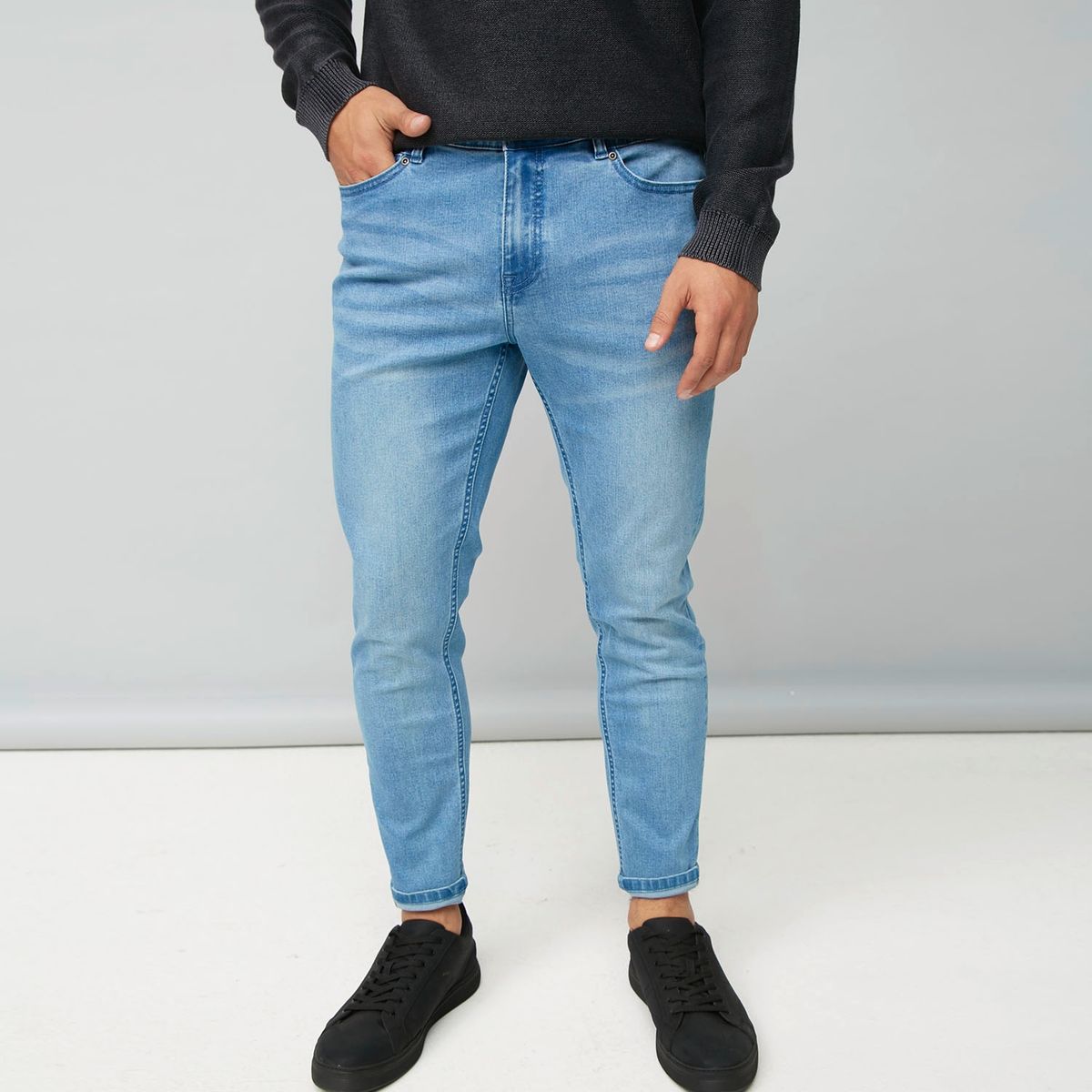 MOSSIMO - Jeans Super Skinny Fit Hombre Mossimo
