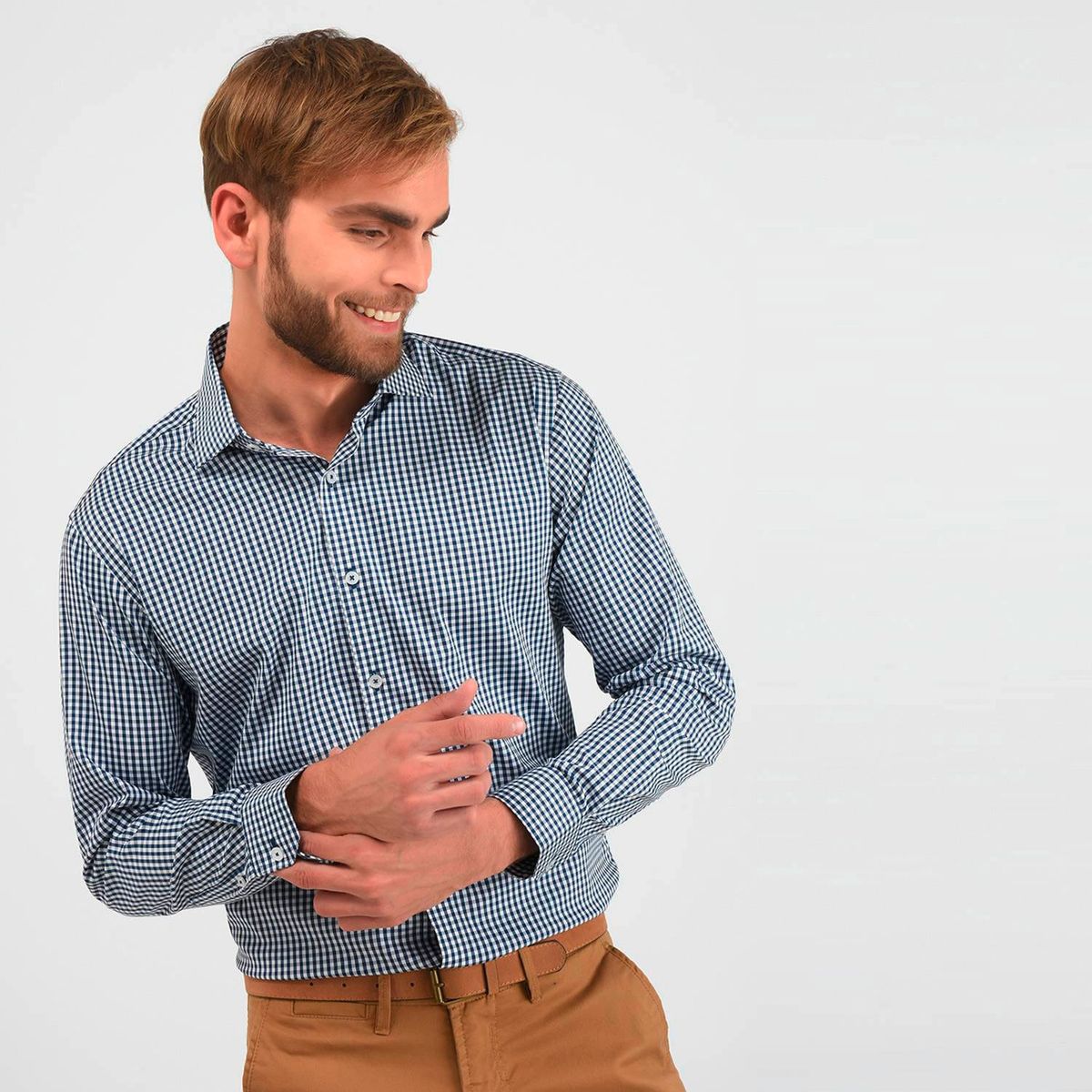 BASEMENT - Camisas De Vestir Formal Algodón Hombre Basement