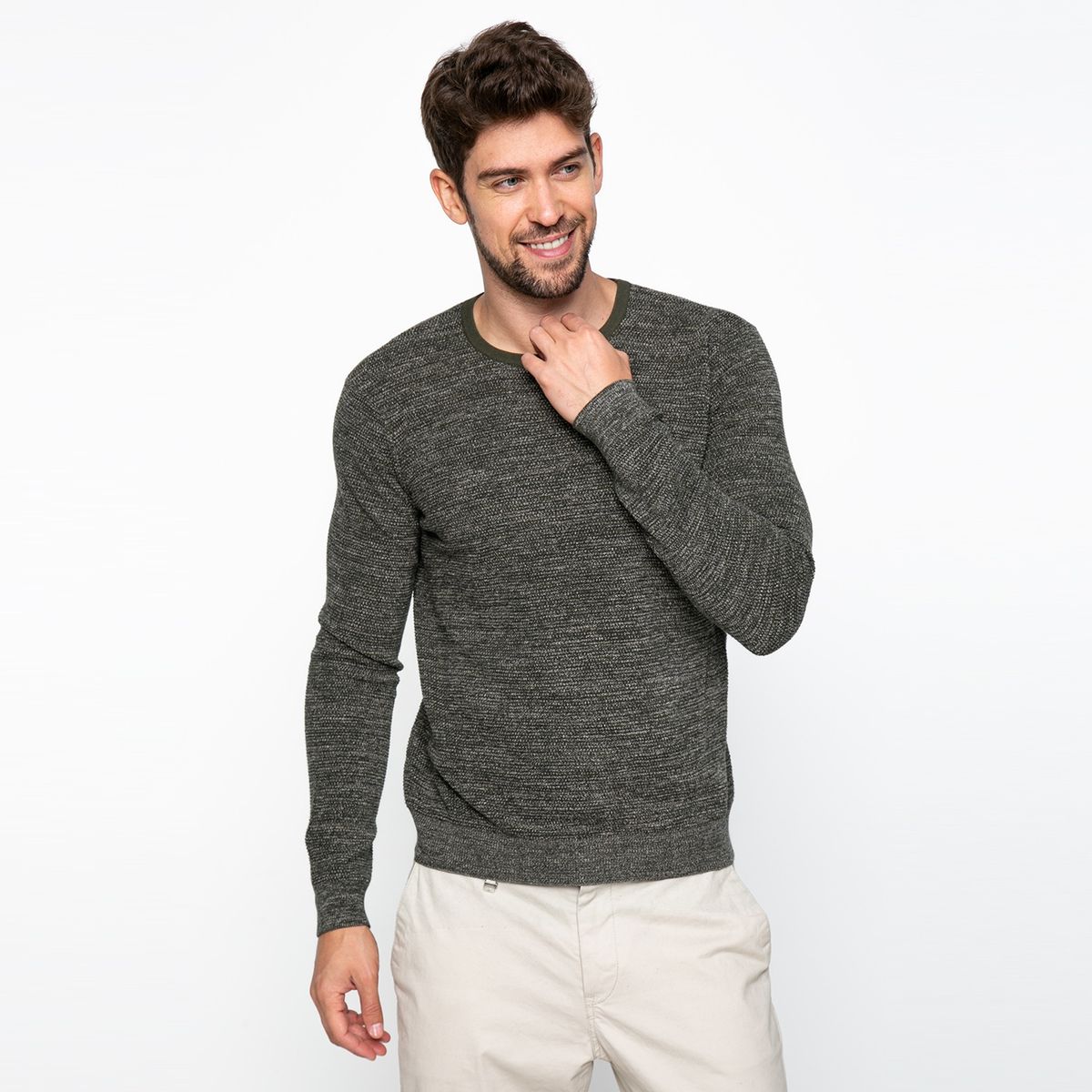 BASEMENT - Sweater Chaleco Algodón Hombre Basement
