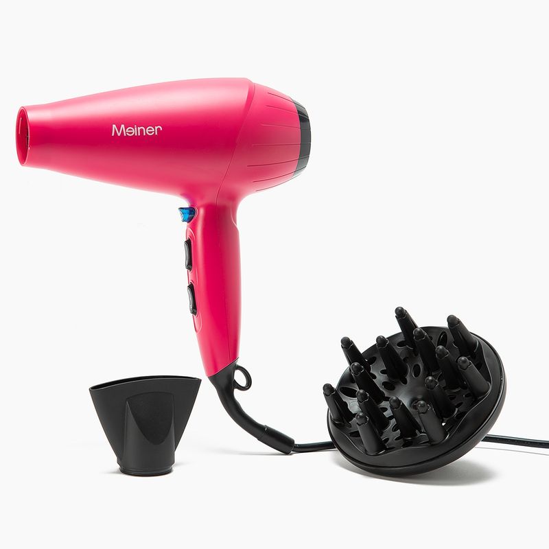 MEINER - Secador de Pelo Meiner Leger-2000 2000W Rosado con Accesorios