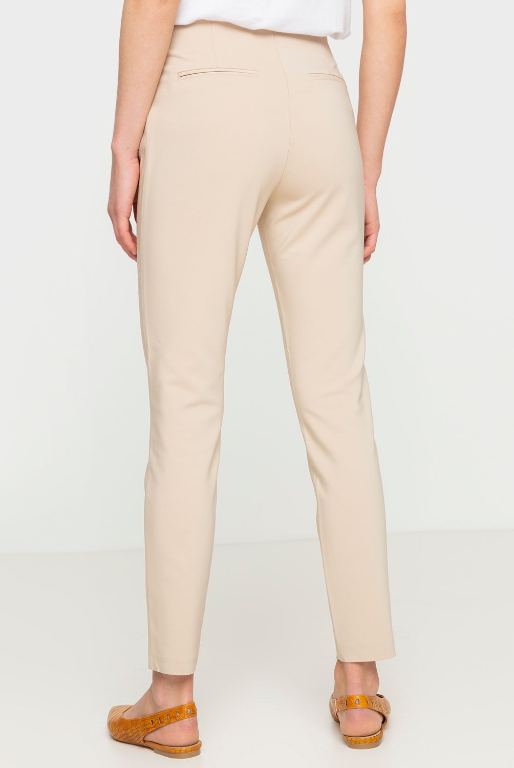 BASEMENT - Pantalón Skinny Tiro Medio Mujer