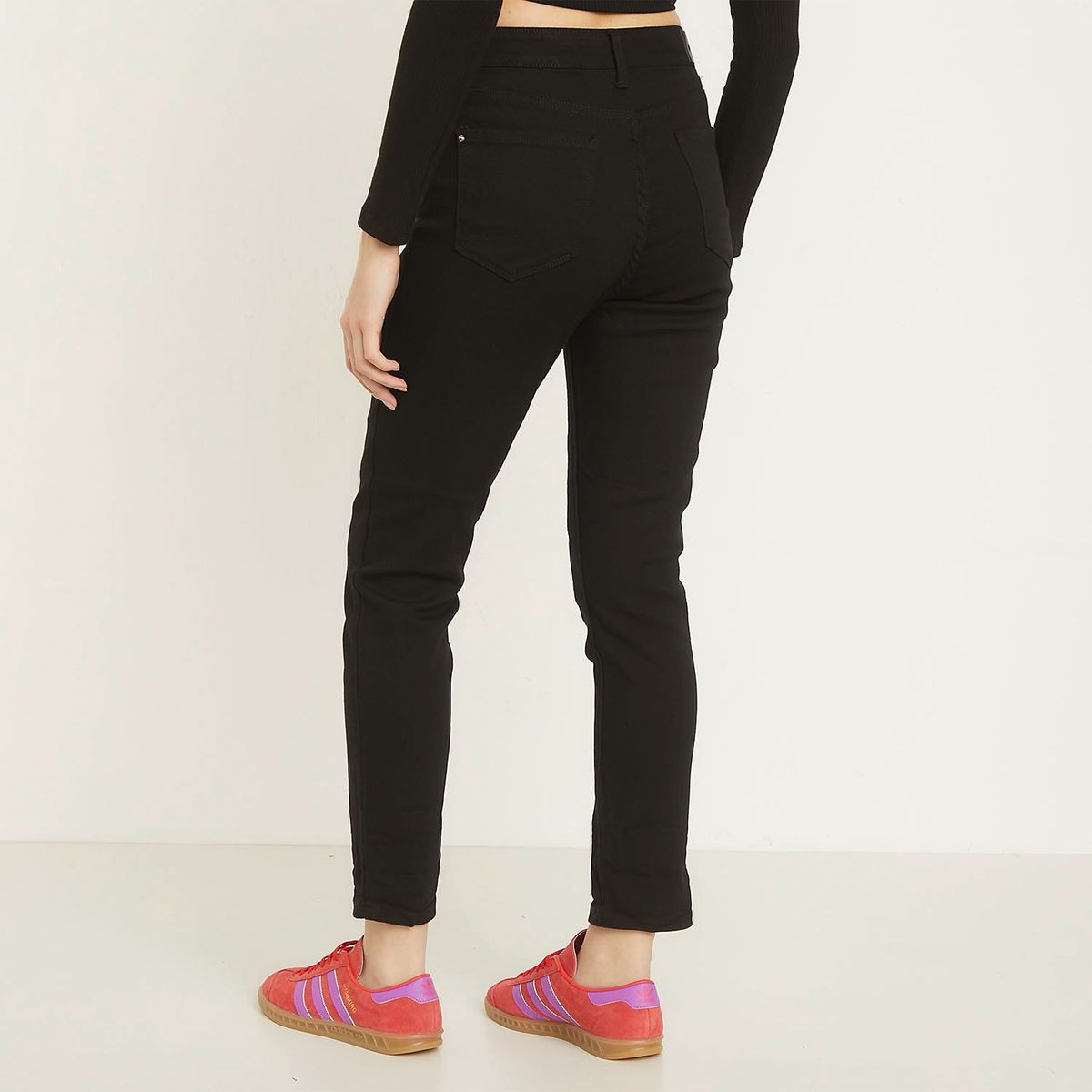 SYBILLA - Jeans Mom Tiro Alto Mujer Sybilla