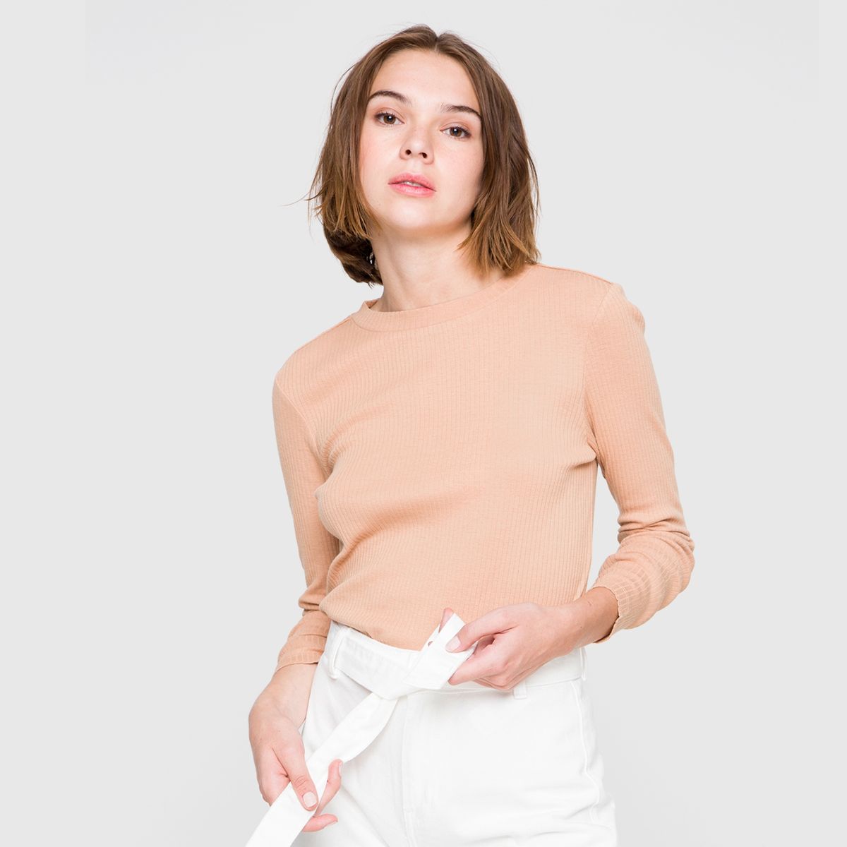 SYBILLA - Polera Manga Larga Mujer Sybilla