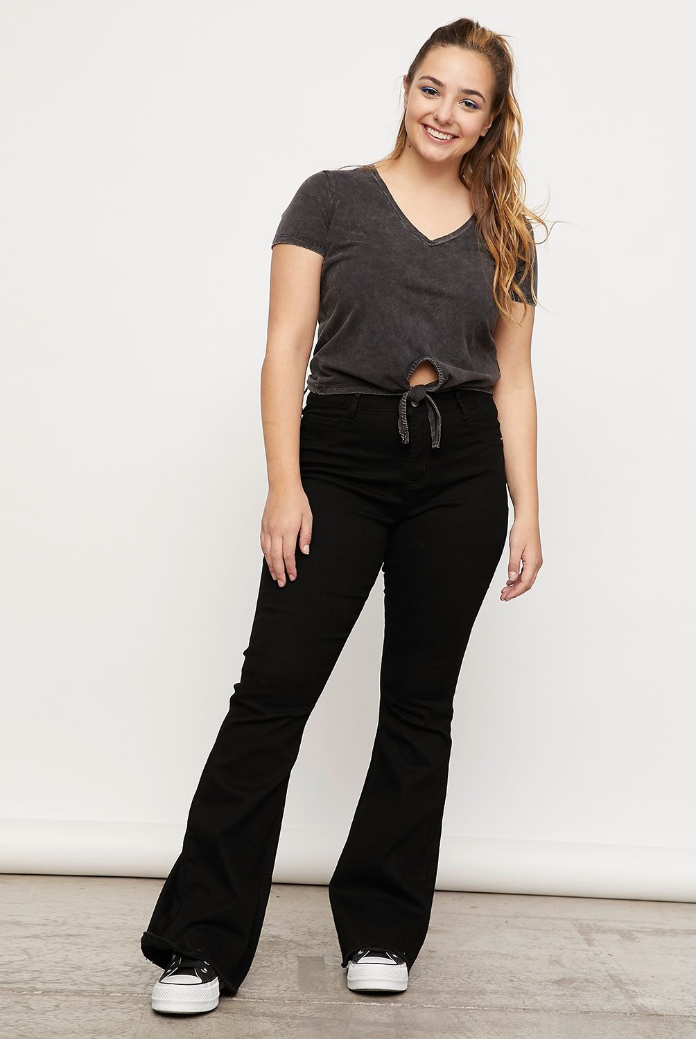 SYBILLA - Jeans Sybilla Grace Flare Tiro Alto Mujer