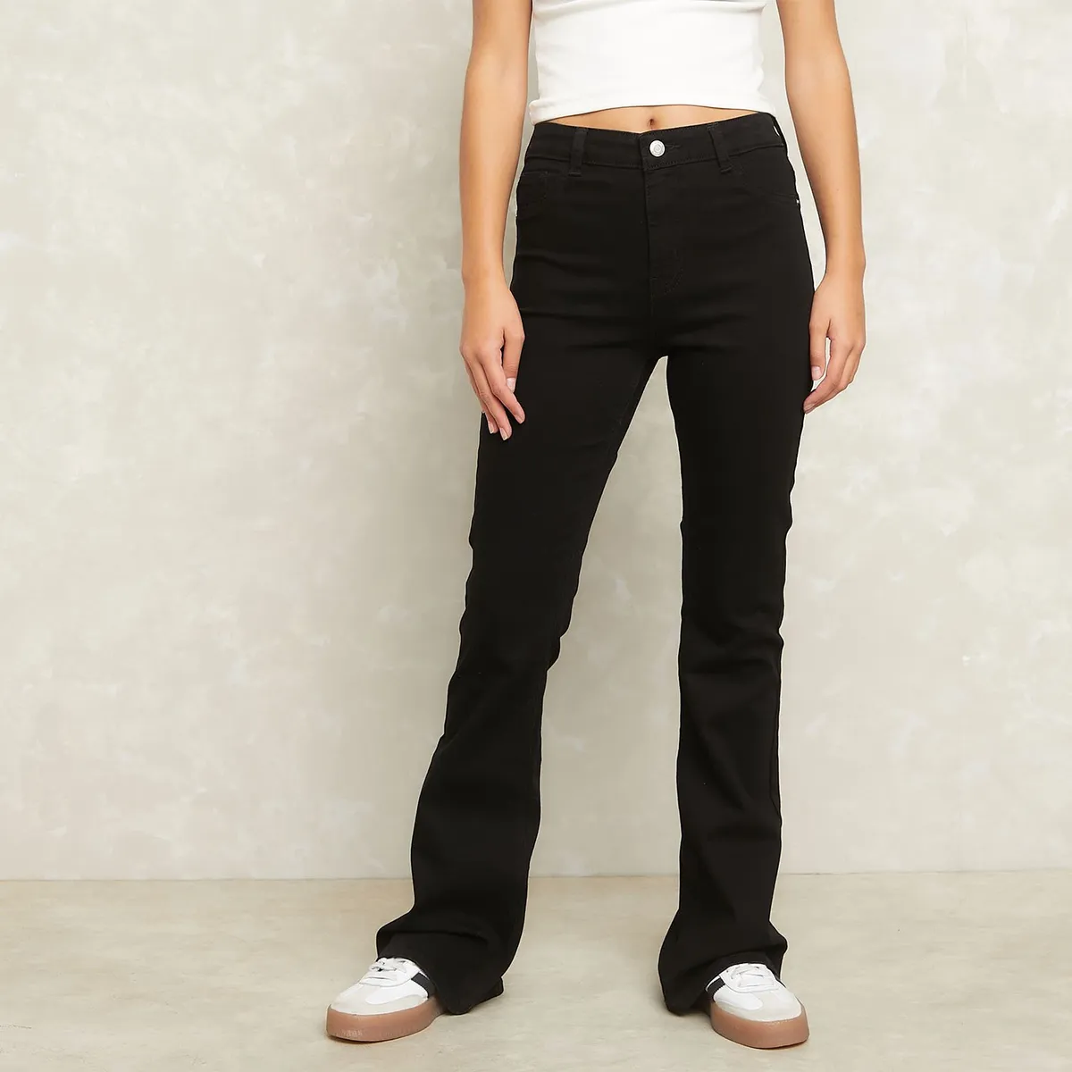 SYBILLA - Jeans Sybilla Grace Flare Tiro Alto Mujer