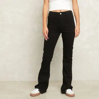 SYBILLA - Jeans Grace Flare Tiro Alto Mujer