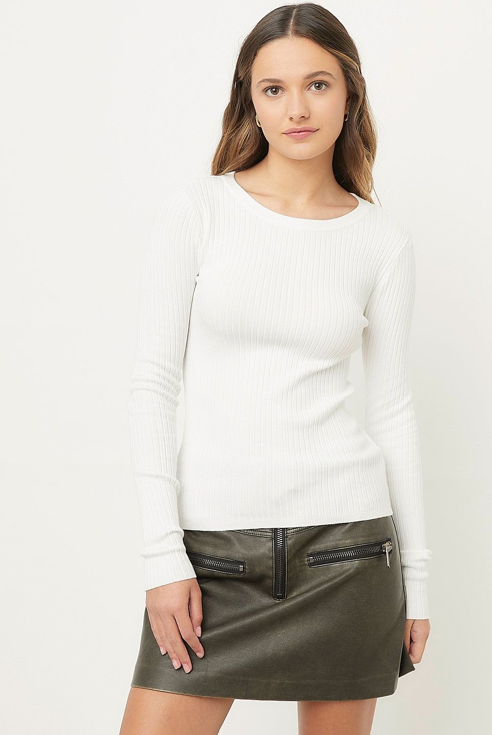 SYBILLA - Sweater Acanalado Mujer Sybilla