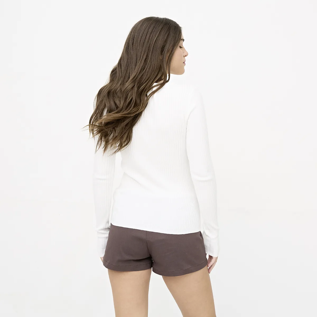 SYBILLA - Sweater Manga Larga Casual Mujer Sybilla