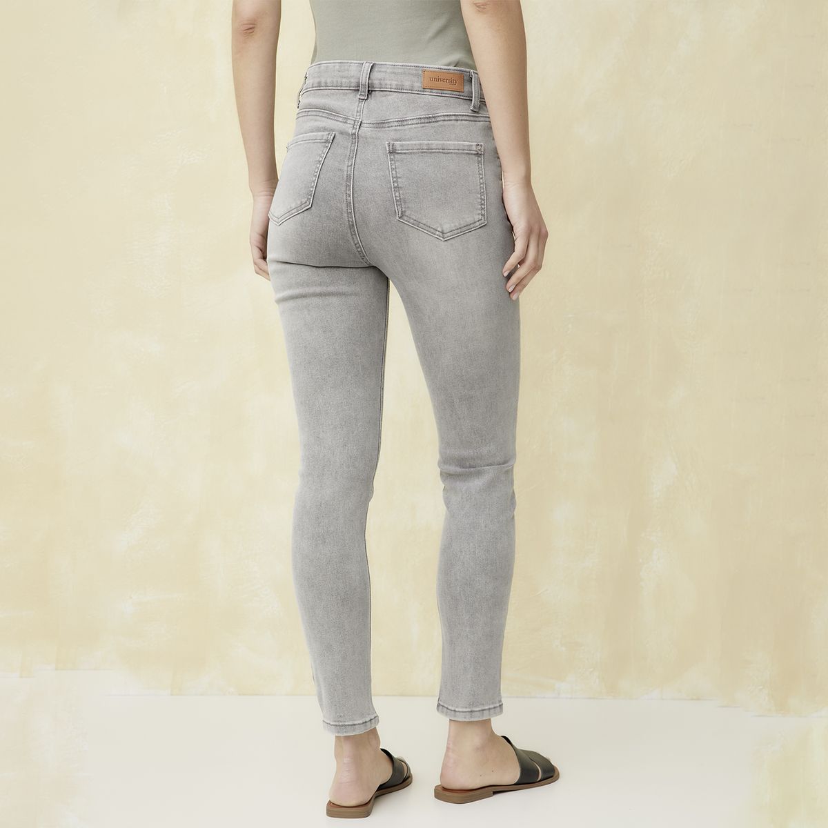 UNIVERSITY CLUB - Jeans Skinny Tiro Medio Mujer University Club