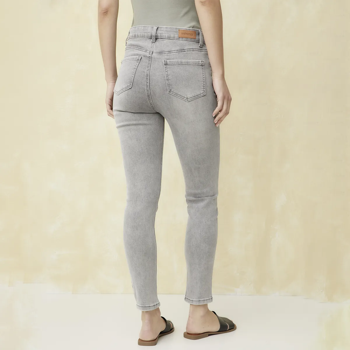 UNIVERSITY CLUB - Jeans Skinny Tiro Medio Mujer University Club