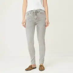 UNIVERSITY CLUB - Jeans Skinny Tiro Medio Mujer