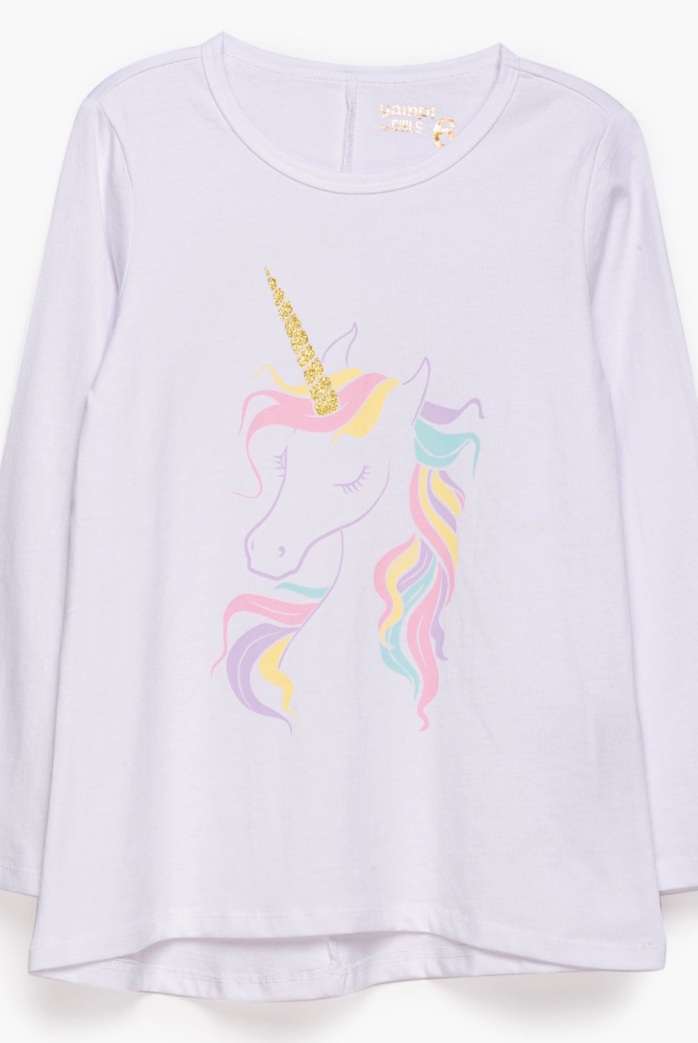 YAMP - Polera Manga Larga Niña Algodón