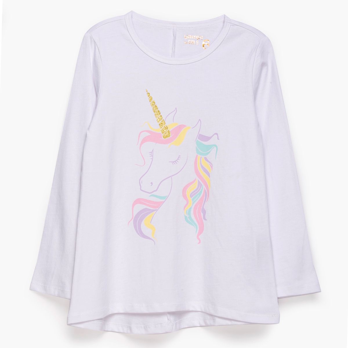 YAMP - Polera Manga Larga Niña Algodón