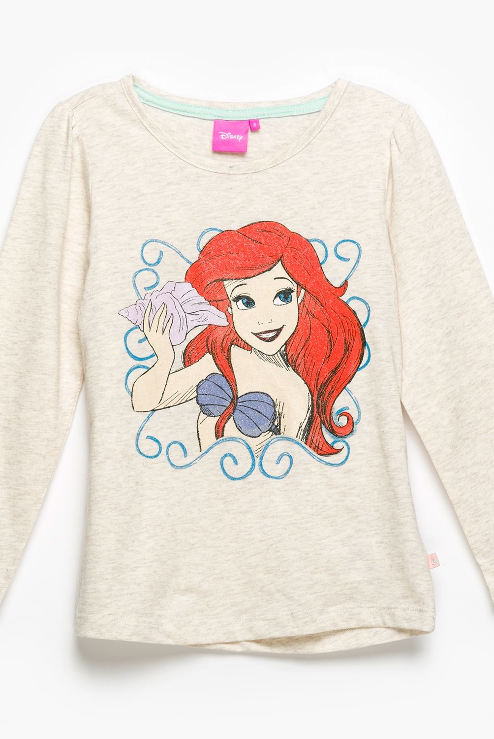 PRINCESAS - Polera Princesas Algodón Niña