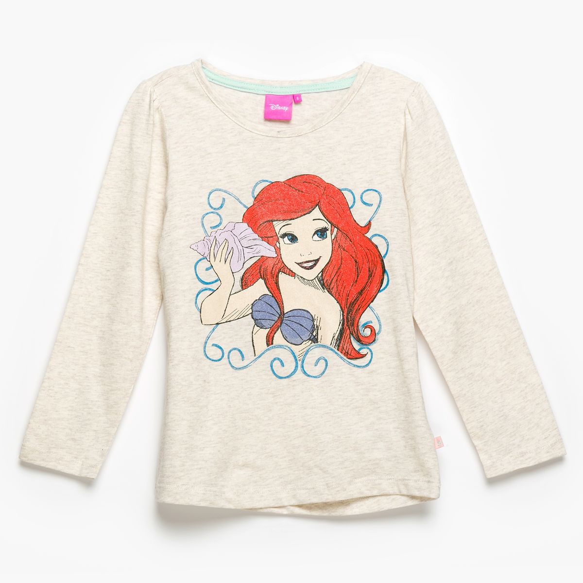 PRINCESAS - Polera Princesas Algodón Niña