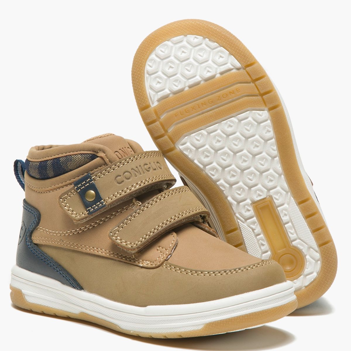 CONIGLIO - Zapatilla Urbana Niño Café (24 a 33) Coniglio