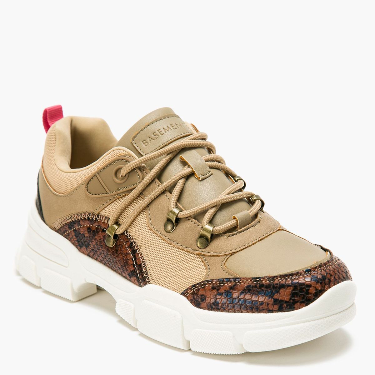 BASEMENT - Zapatilla Urbana Mujer Café