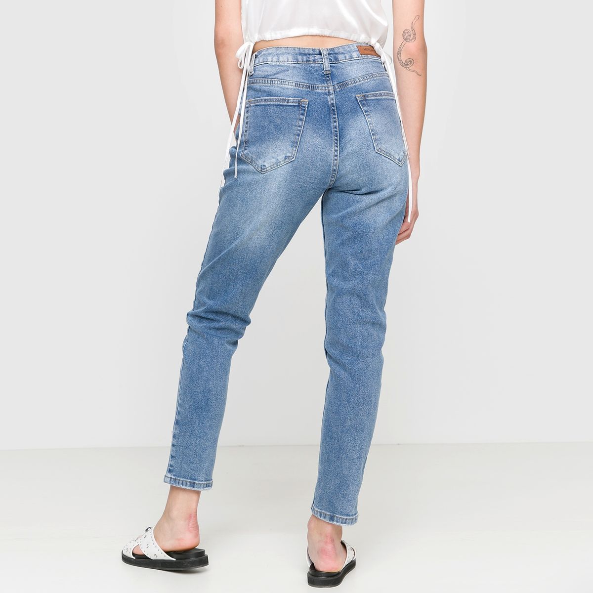 AMERICANINO - Jeans Mom Mujer