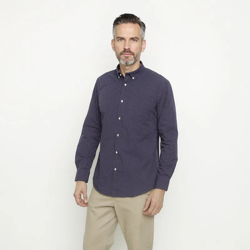 CHRISTIAN LACROIX - Camisa Regular Fit  Hombre Christian Lacroix