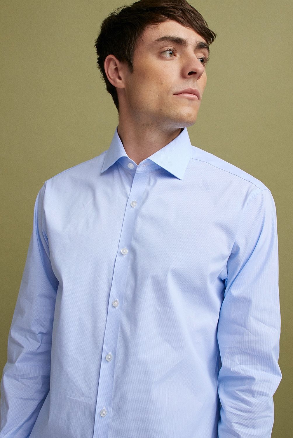 BASEMENT - Camisas De Vestir Formal Algodón Hombre Basement