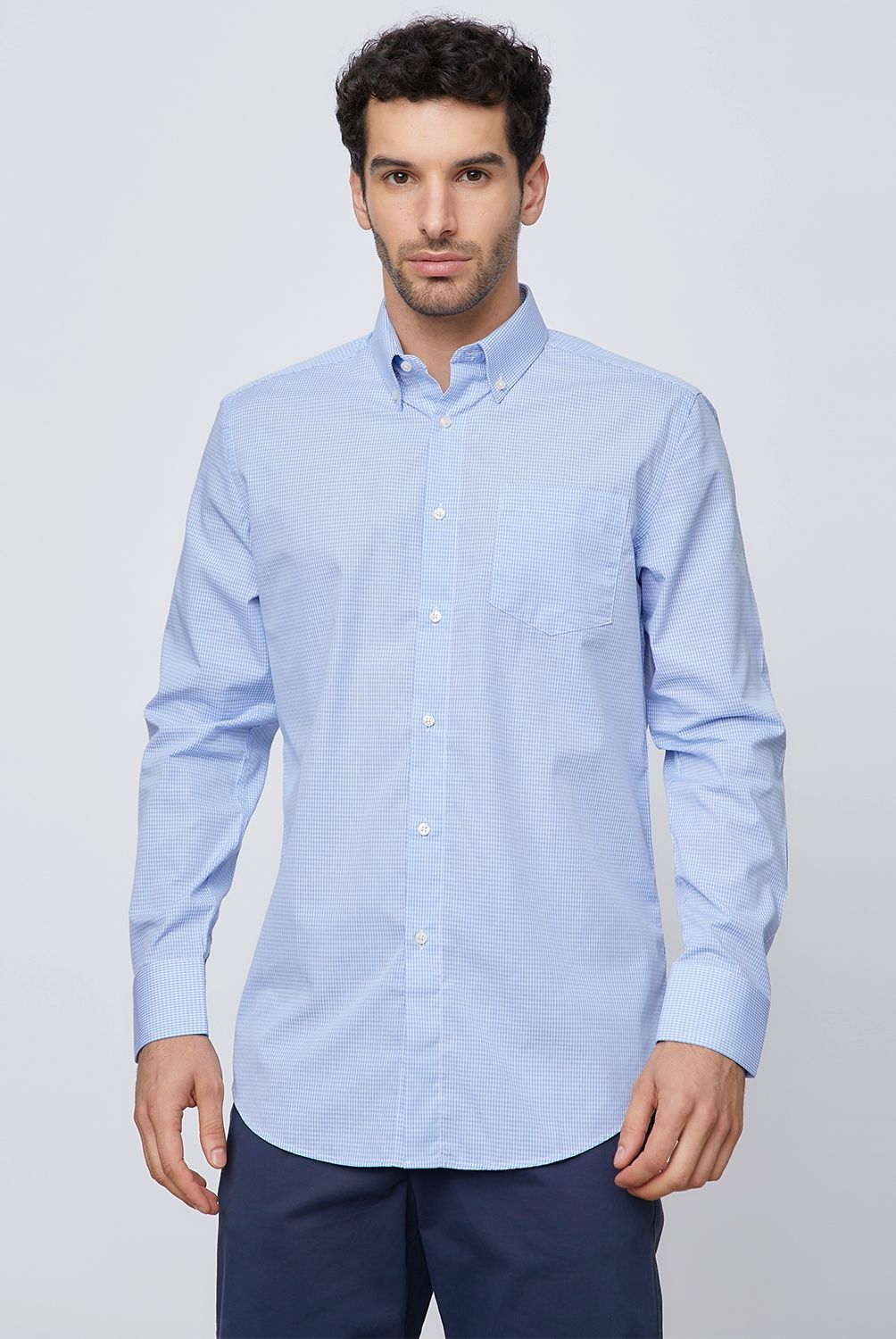CHRISTIAN LACROIX - Camisa Formal Algodón Cuadros Hombre Christian Lacroix