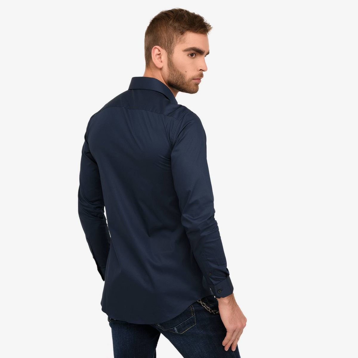 BASEMENT - Camisa De Vestir Hombre Basement