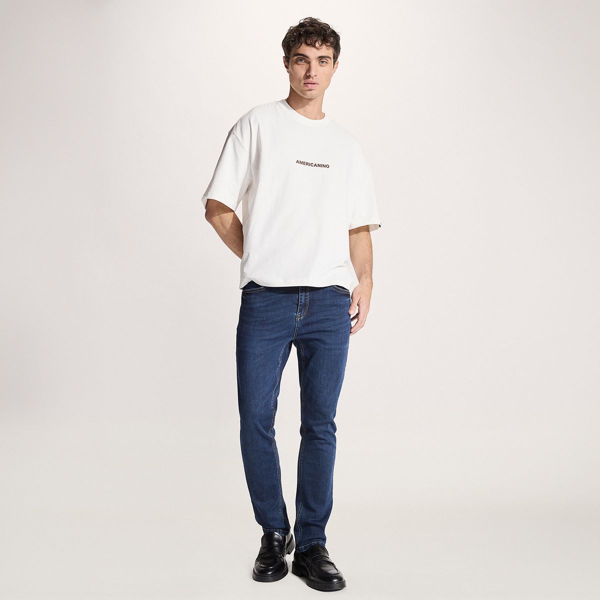 AMERICANINO - Jeans Básico Hombre Americanino
