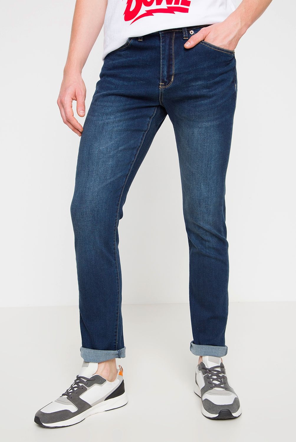 AMERICANINO - Jeans Básico Hombre Americanino