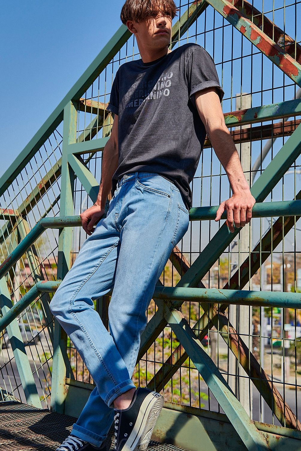 AMERICANINO - Jeans Básico Hombre Americanino