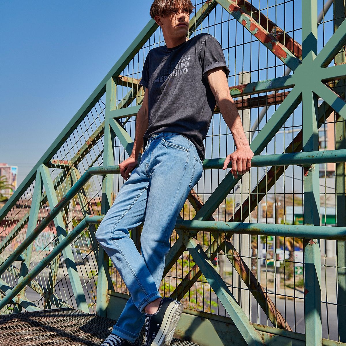 AMERICANINO - Jeans Básico Hombre Americanino