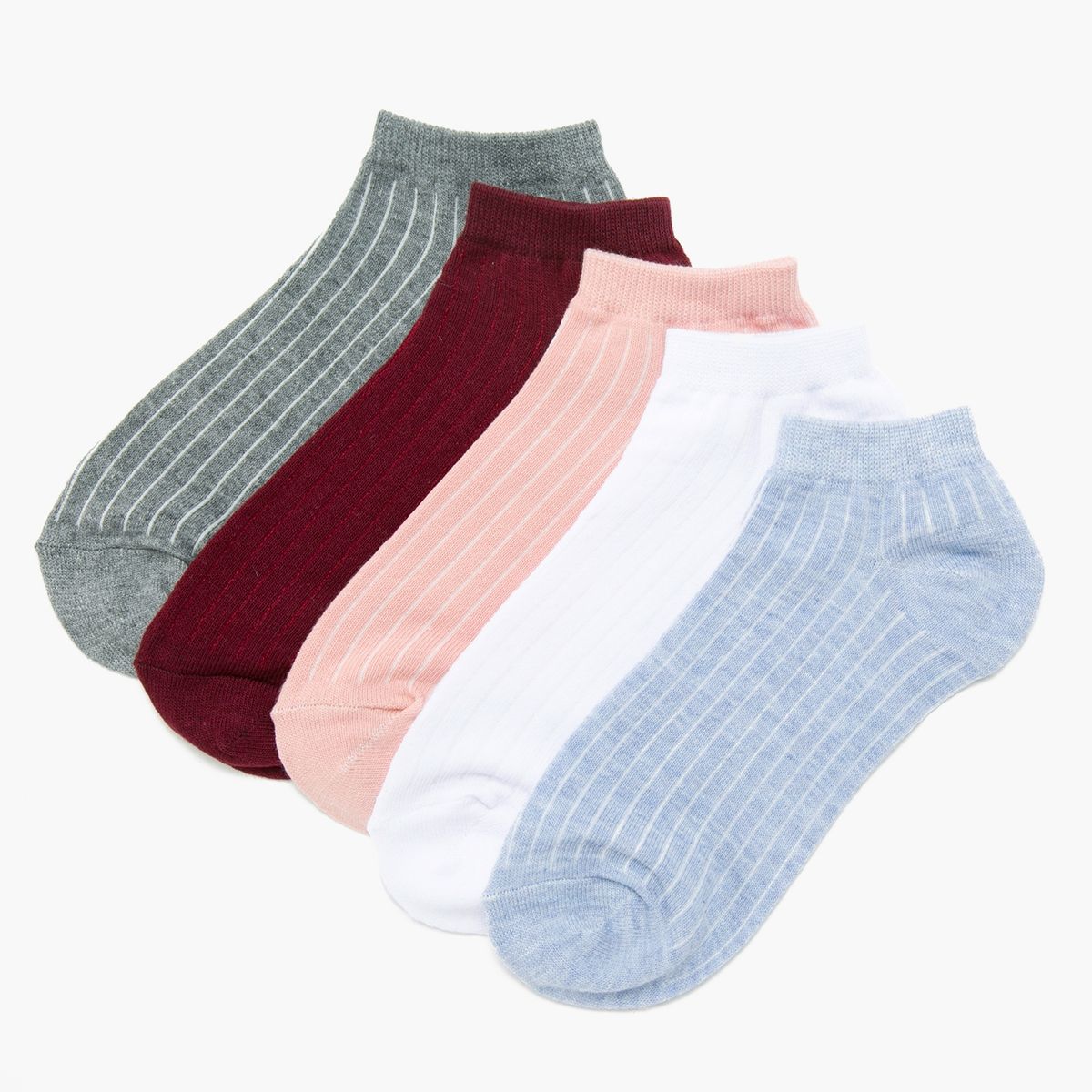 UNIVERSITY CLUB - Pack 5 Calcetines mujer