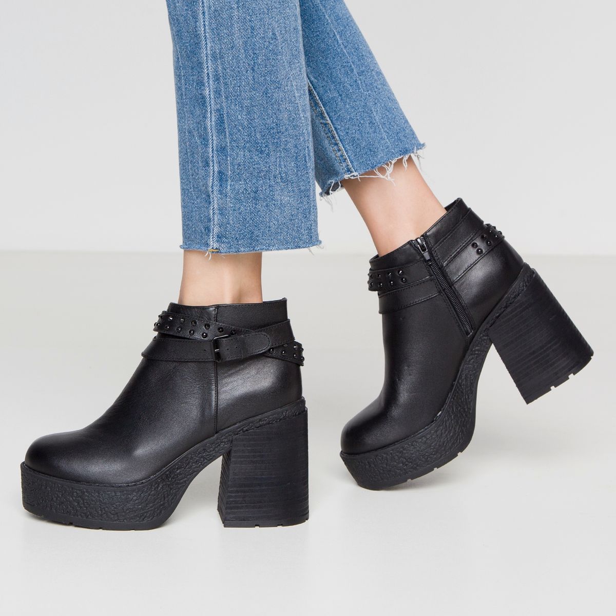 AMERICANINO - Botín Mujer Negro Americanino