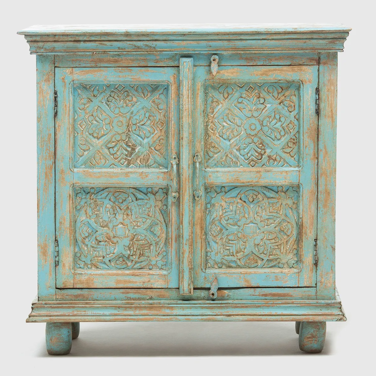 ROBERTA ALLEN - Buffet 2 Puertas Turquesa Rústico Roberta Allen