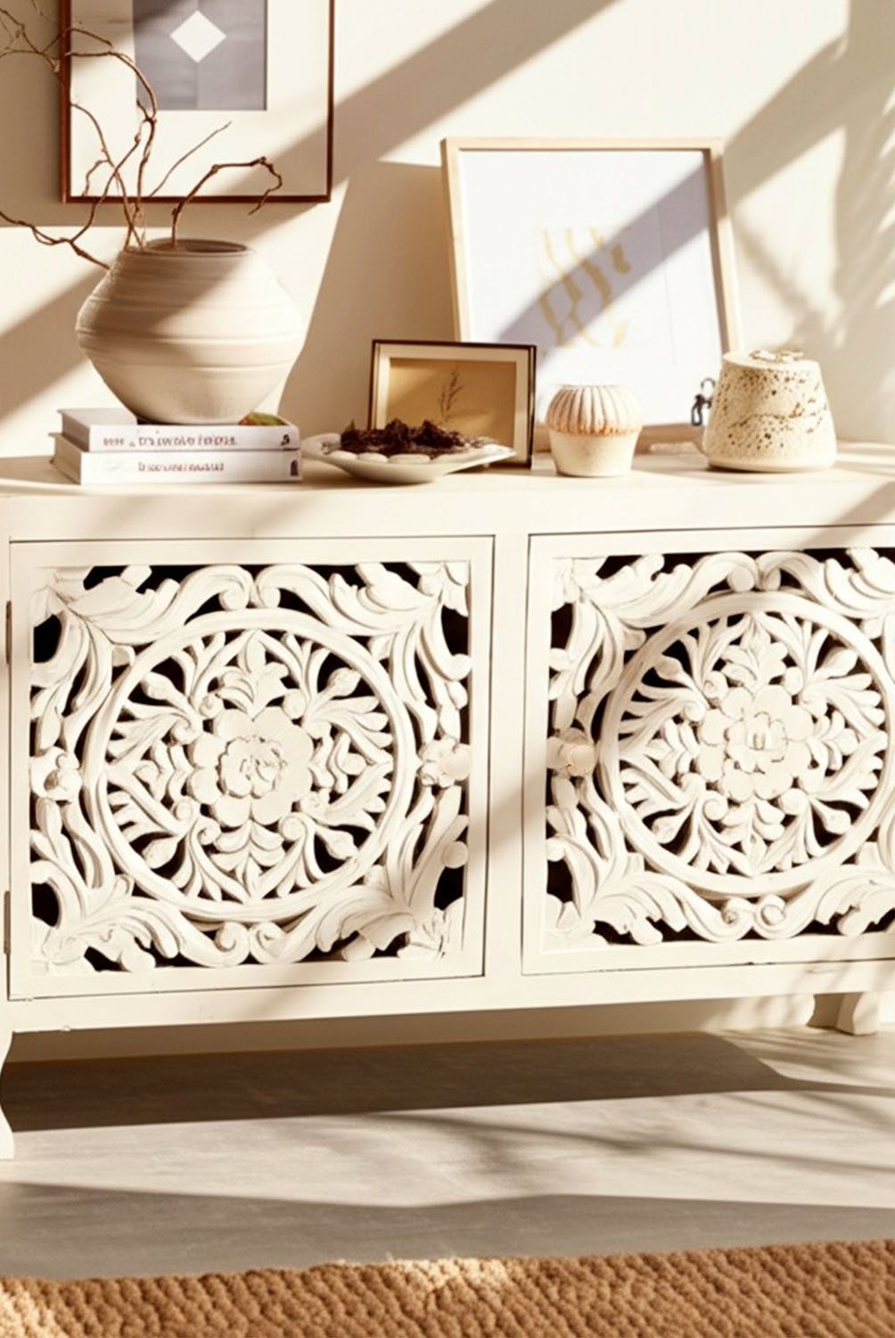 ROBERTA ALLEN - Buffet Pearl 2 Puertas Blanco Roberta Allen