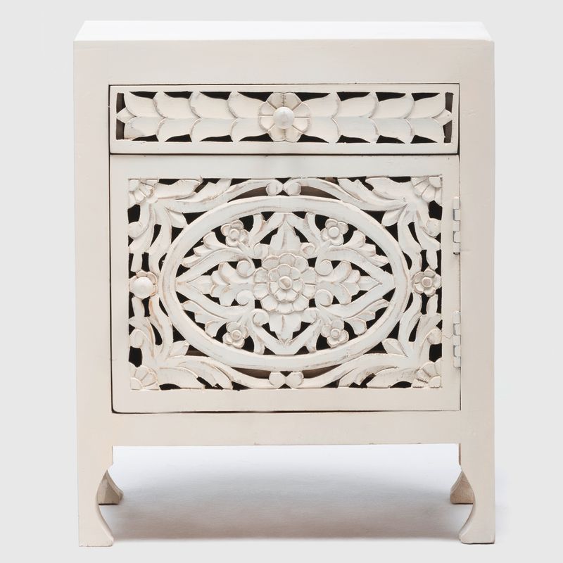 ROBERTA ALLEN - Mesa Auxiliar Pearl Rectangular Roberta Allen