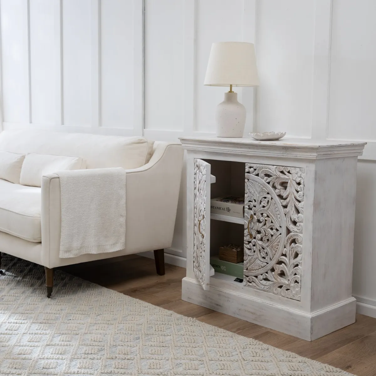 ROBERTA ALLEN - Buffet Clementina Rústico Blanco Roberta Allen