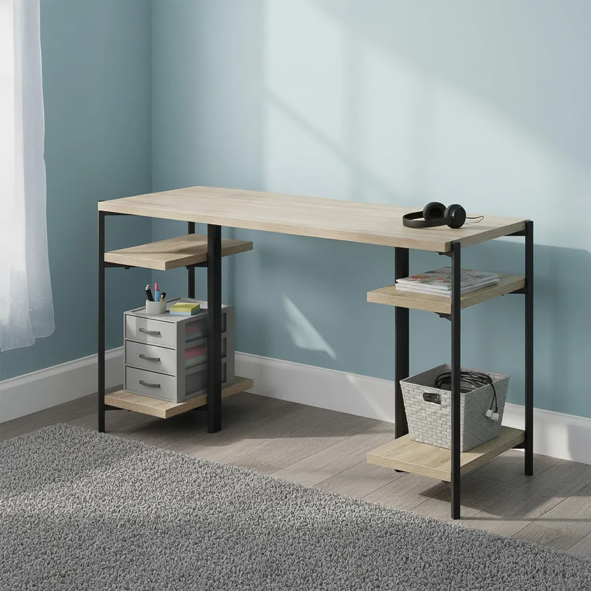 SAUDER - Escritorio Doble North Avenue  Sauder