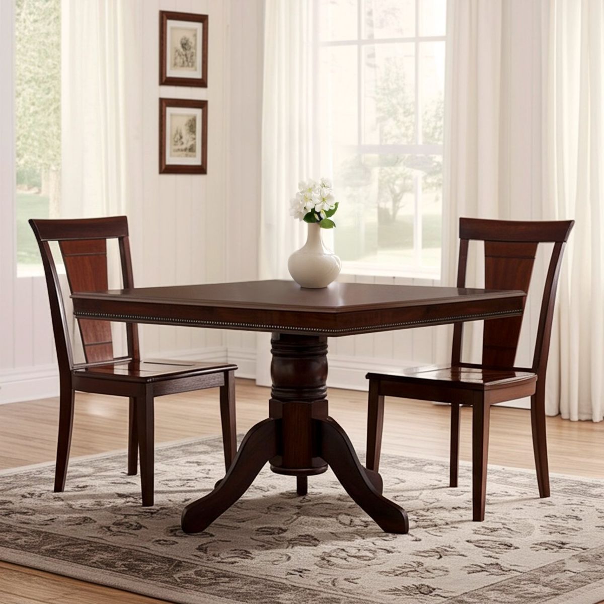 ROBERTA ALLEN - Mesa de Comedor Miro Cuadrada 110 cm Roberta Allen