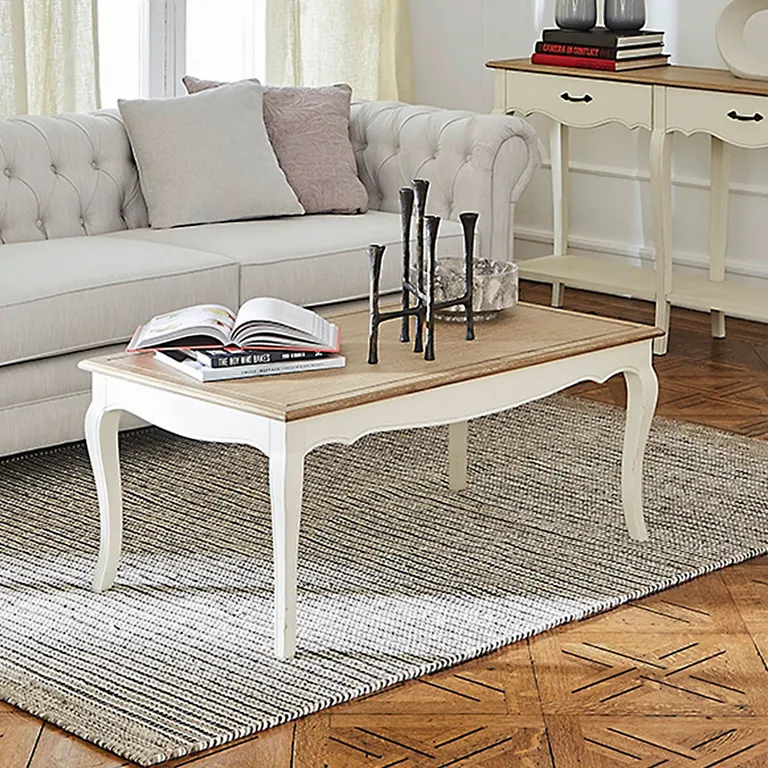 ROBERTA ALLEN Mesa De Centro Rectangular de Madera