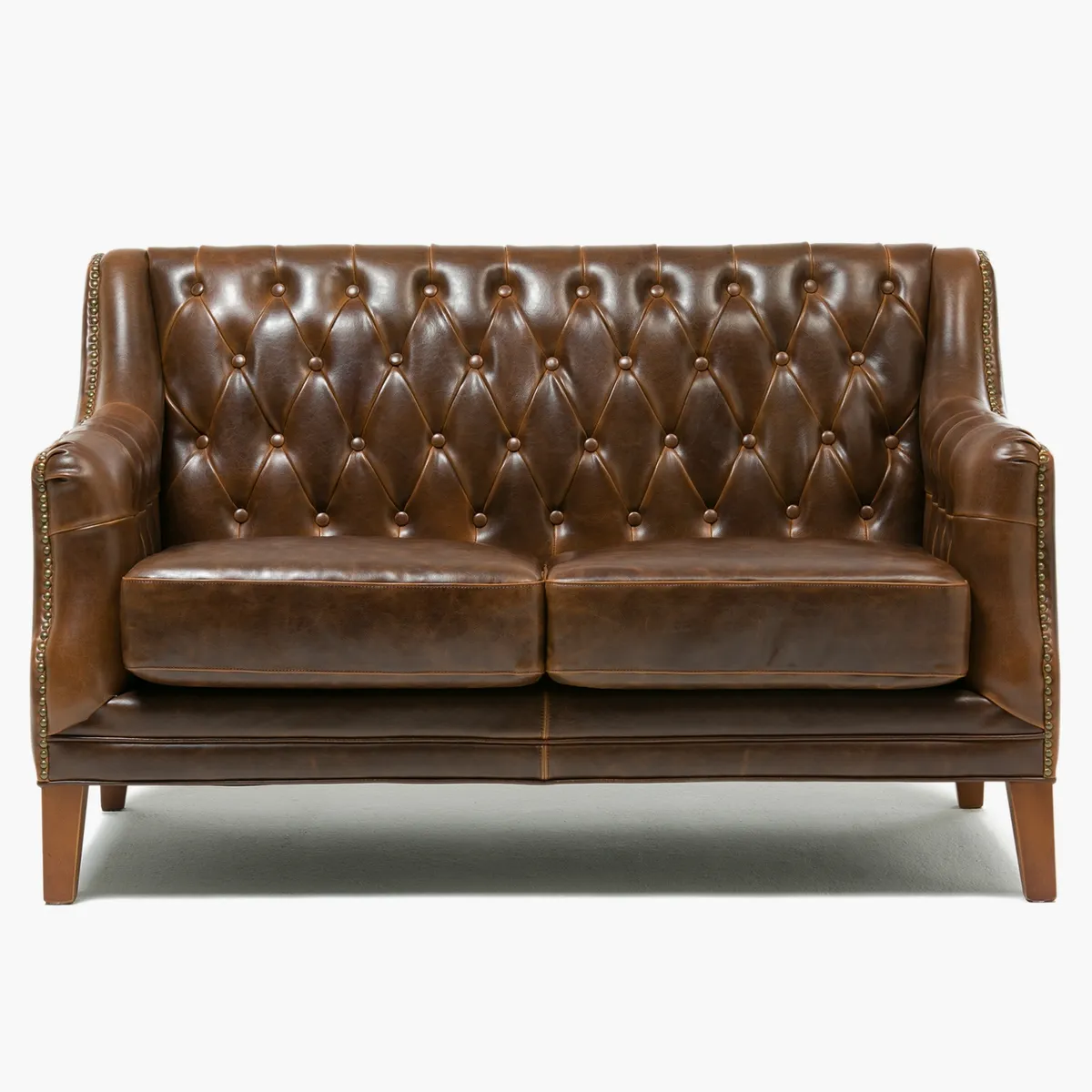 BASEMENT HOME - Sofá 2 Cuerpos Cuero Scotland Basement Home