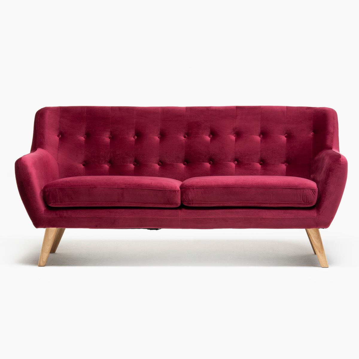 BASEMENT HOME - Sofá 3 Cuerpos Velvet Rihanna Basement Home